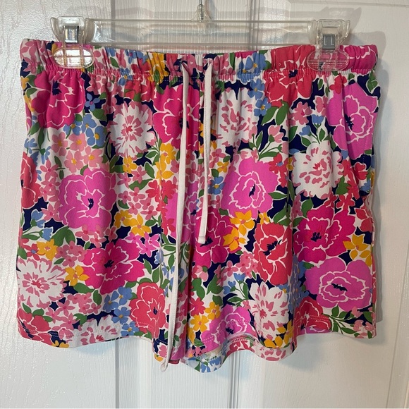 Kate Spade New York Medium 2 Piece Floral Pyjama Short Set Vacation Summer - Picture 3 of 13